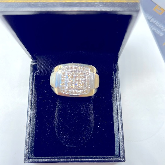 Diamonds 14K Solid Gold Ring